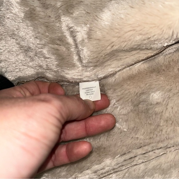 Express Vntg Distressed Genuine Suede Leather Zip Up Softest Faux - Picture 11 of 15